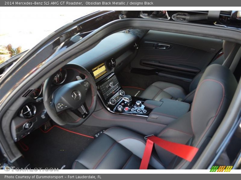 designo Black Interior - 2014 SLS AMG GT Roadster 