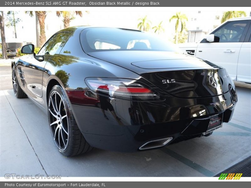 Obsidian Black Metallic / designo Black 2014 Mercedes-Benz SLS AMG GT Roadster