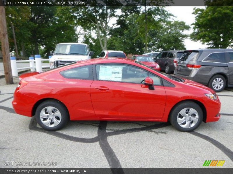  2013 Civic LX Coupe Rallye Red