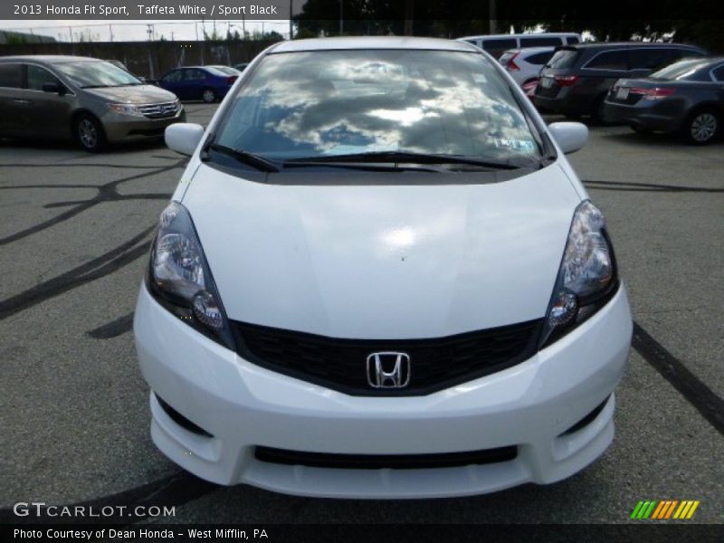 Taffeta White / Sport Black 2013 Honda Fit Sport