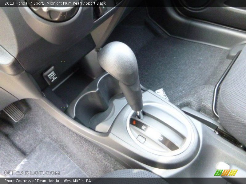 Midnight Plum Pearl / Sport Black 2013 Honda Fit Sport