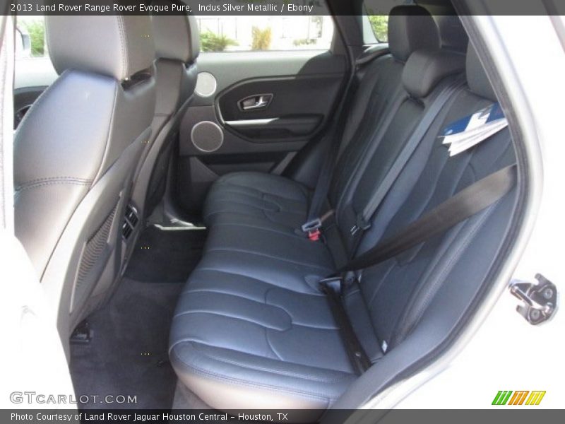 Indus Silver Metallic / Ebony 2013 Land Rover Range Rover Evoque Pure