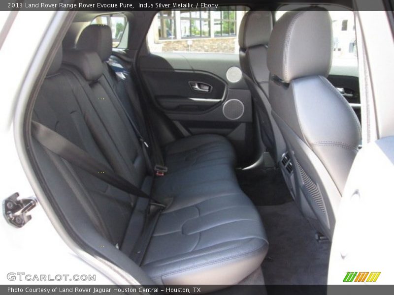 Rear Seat of 2013 Range Rover Evoque Pure