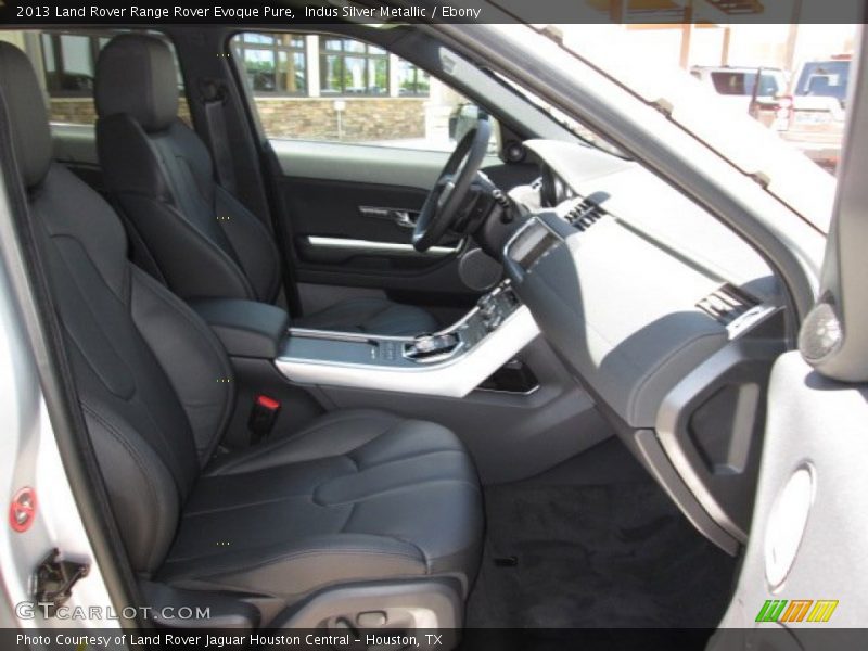 Indus Silver Metallic / Ebony 2013 Land Rover Range Rover Evoque Pure