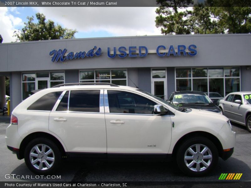 White Chocolate Tri Coat / Medium Camel 2007 Lincoln MKX