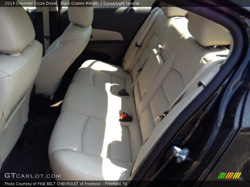 Black Granite Metallic / Cocoa/Light Neutral 2014 Chevrolet Cruze Diesel