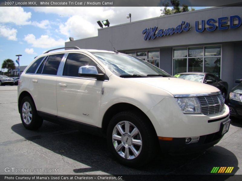 White Chocolate Tri Coat / Medium Camel 2007 Lincoln MKX