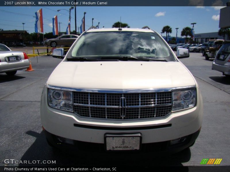 White Chocolate Tri Coat / Medium Camel 2007 Lincoln MKX