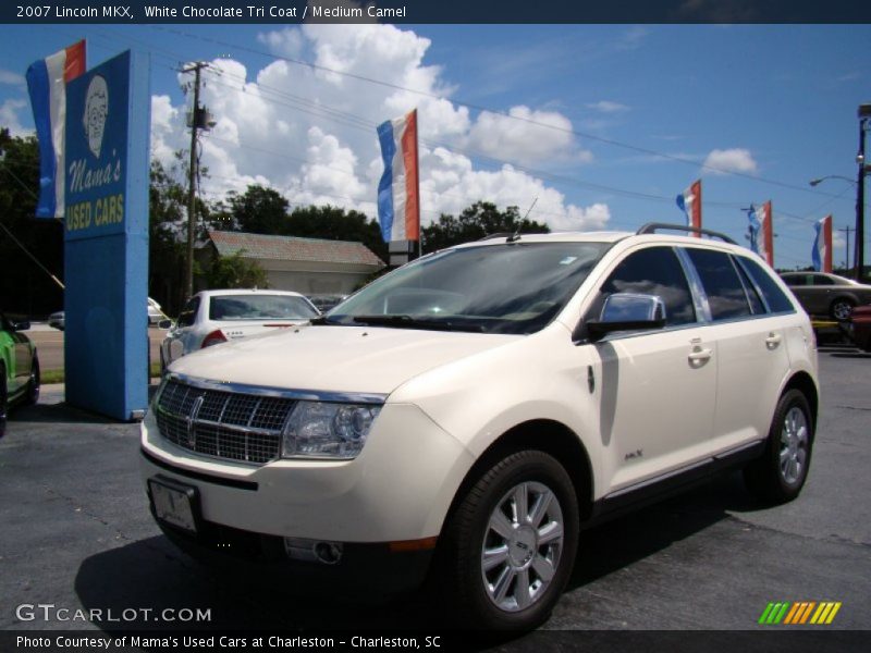 White Chocolate Tri Coat / Medium Camel 2007 Lincoln MKX