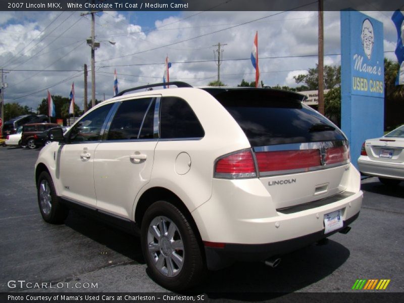 White Chocolate Tri Coat / Medium Camel 2007 Lincoln MKX