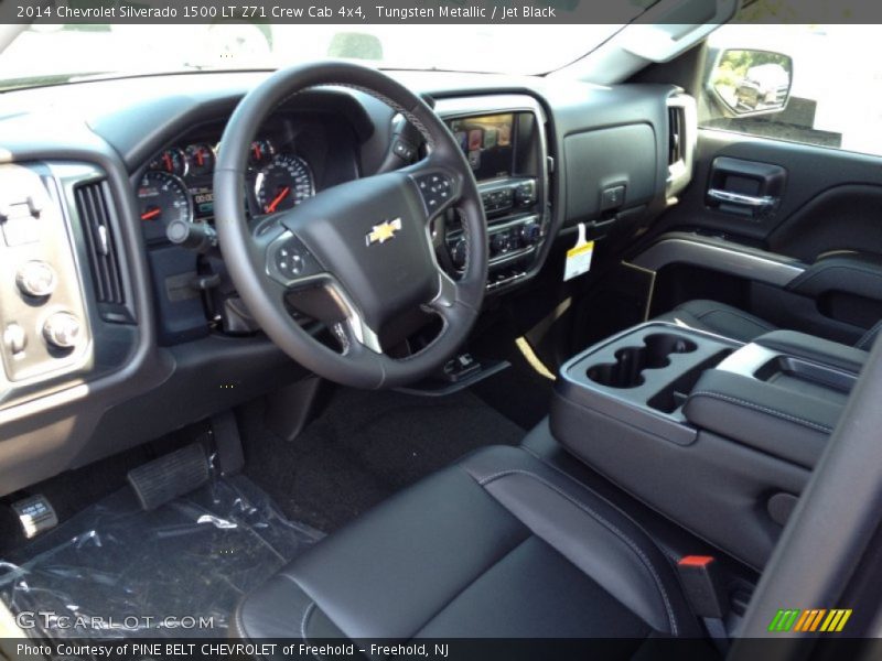Tungsten Metallic / Jet Black 2014 Chevrolet Silverado 1500 LT Z71 Crew Cab 4x4
