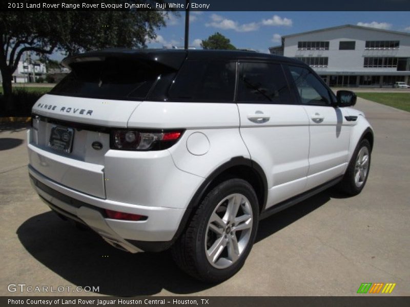 Fuji White / Ebony 2013 Land Rover Range Rover Evoque Dynamic
