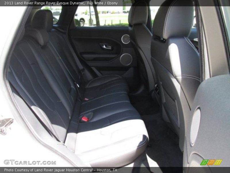 Fuji White / Ebony 2013 Land Rover Range Rover Evoque Dynamic