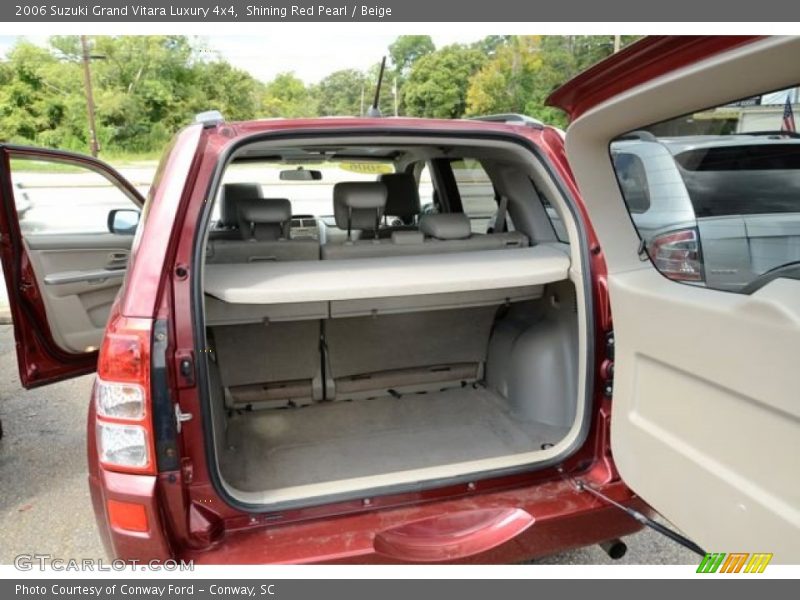 Shining Red Pearl / Beige 2006 Suzuki Grand Vitara Luxury 4x4