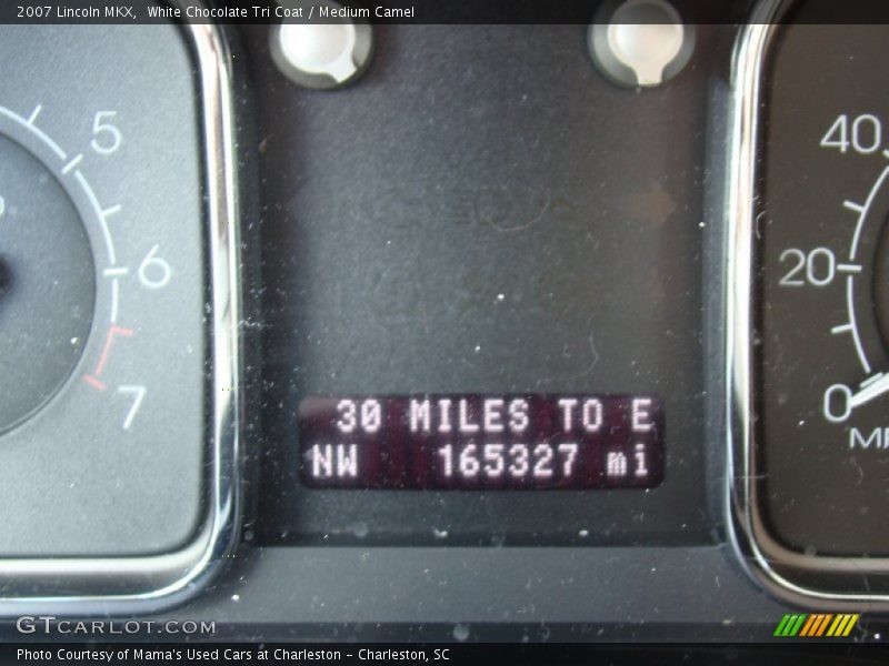White Chocolate Tri Coat / Medium Camel 2007 Lincoln MKX