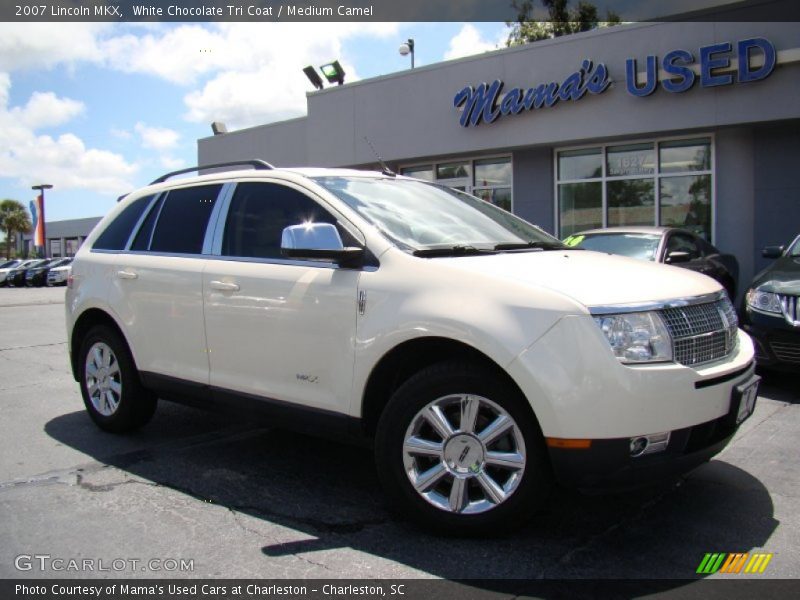 White Chocolate Tri Coat / Medium Camel 2007 Lincoln MKX