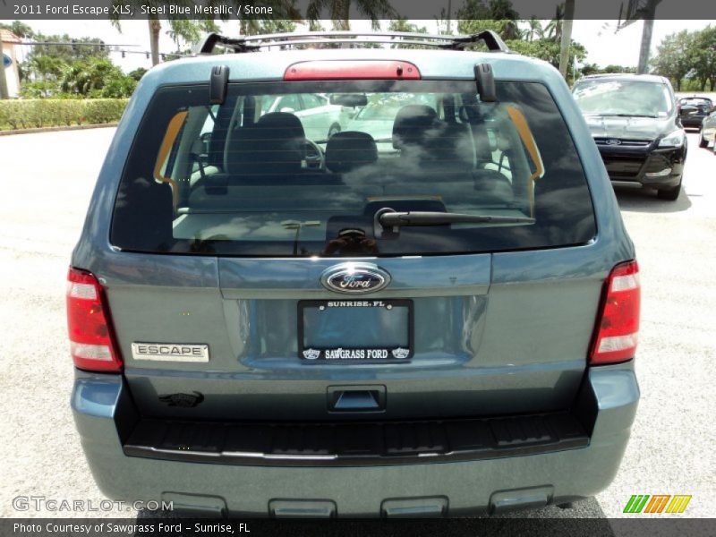 Steel Blue Metallic / Stone 2011 Ford Escape XLS