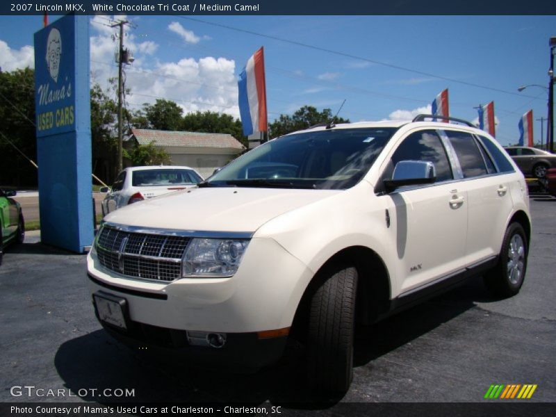 White Chocolate Tri Coat / Medium Camel 2007 Lincoln MKX