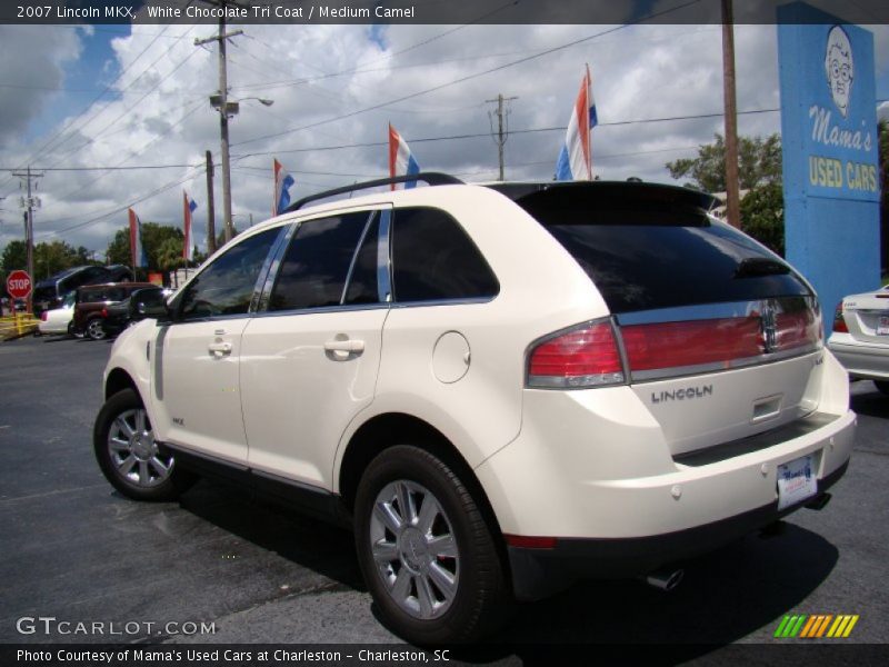 White Chocolate Tri Coat / Medium Camel 2007 Lincoln MKX
