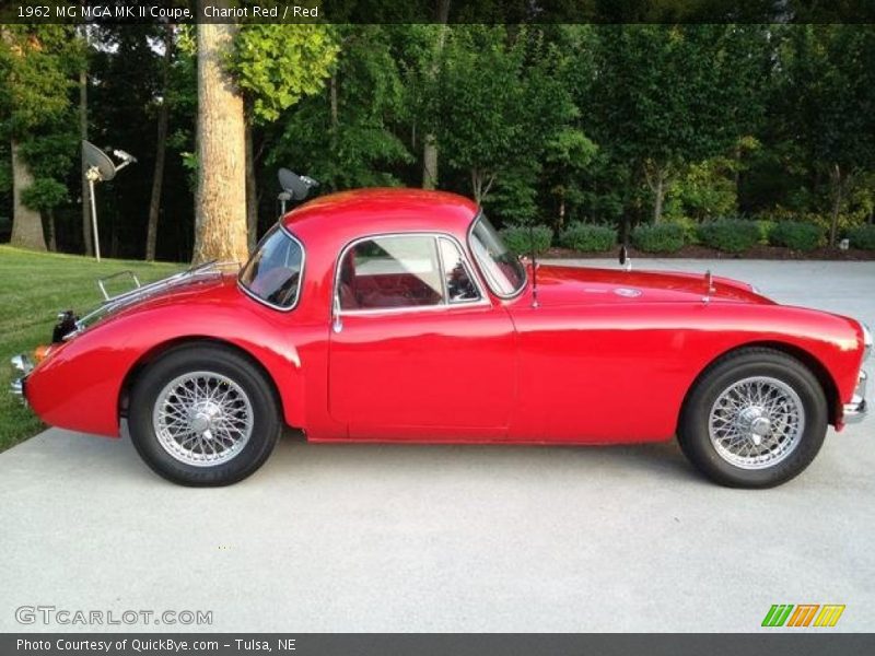  1962 MGA MK II Coupe Chariot Red