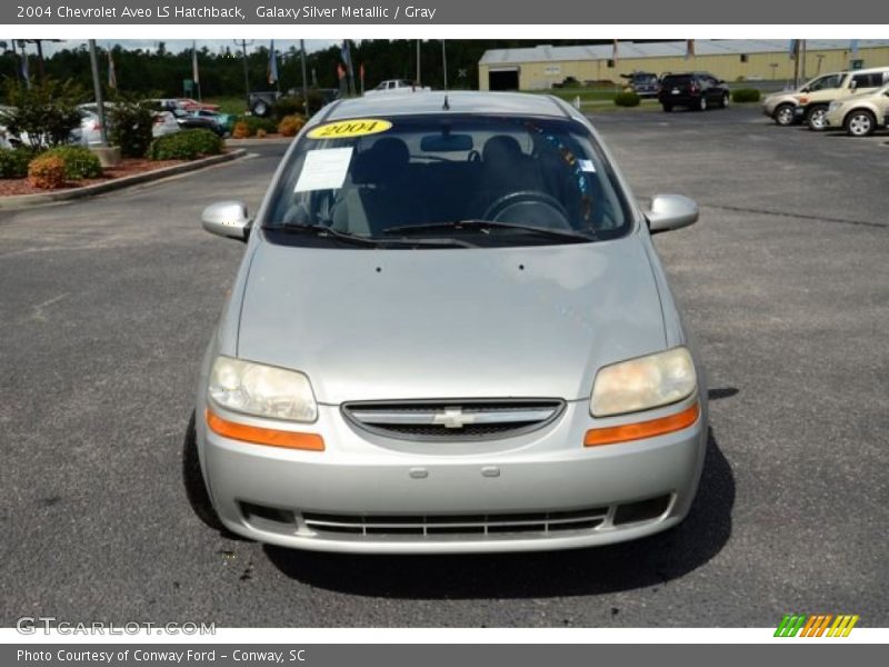 Galaxy Silver Metallic / Gray 2004 Chevrolet Aveo LS Hatchback