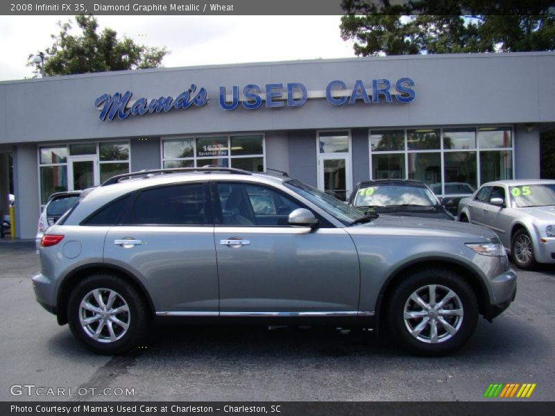 Diamond Graphite Metallic / Wheat 2008 Infiniti FX 35