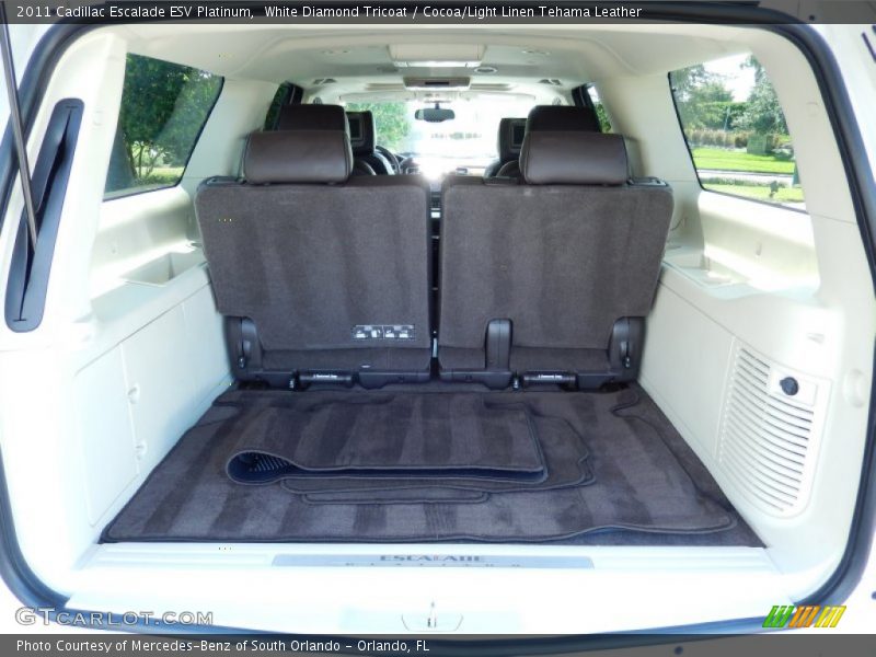  2011 Escalade ESV Platinum Trunk