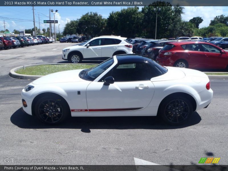  2013 MX-5 Miata Club Hard Top Roadster Crystal White Pearl Mica