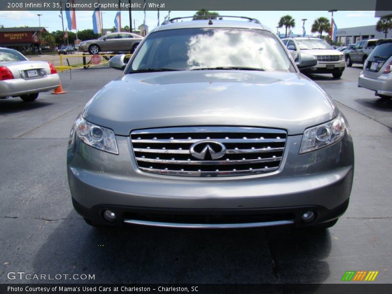 Diamond Graphite Metallic / Wheat 2008 Infiniti FX 35