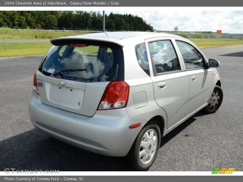 Galaxy Silver Metallic / Gray 2004 Chevrolet Aveo LS Hatchback