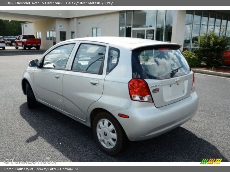 Galaxy Silver Metallic / Gray 2004 Chevrolet Aveo LS Hatchback
