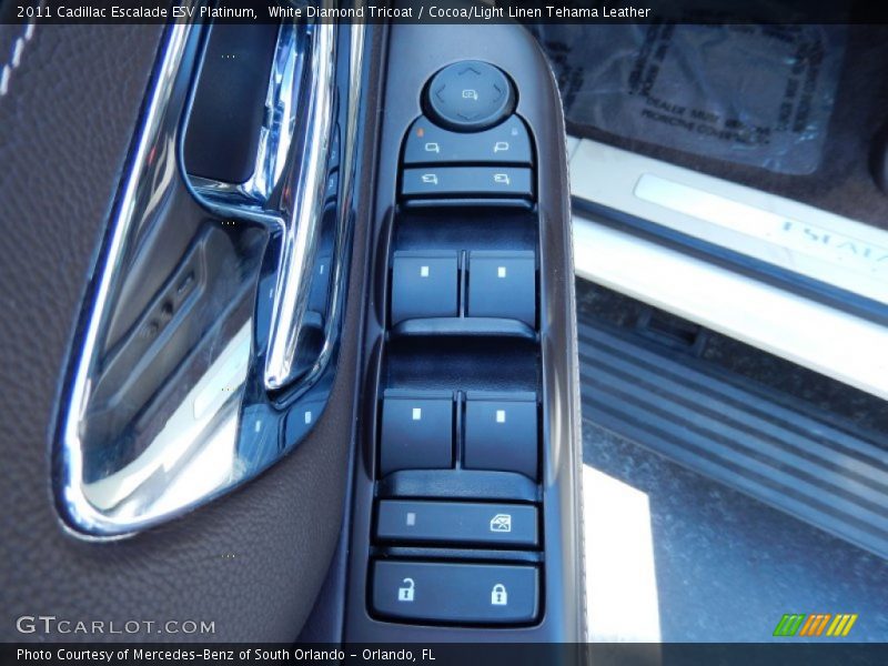 Controls of 2011 Escalade ESV Platinum