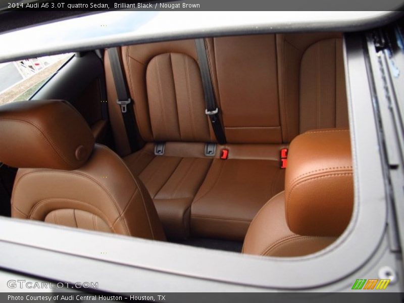 Brilliant Black / Nougat Brown 2014 Audi A6 3.0T quattro Sedan