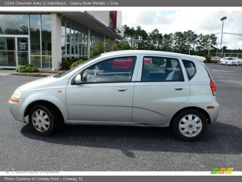 Galaxy Silver Metallic / Gray 2004 Chevrolet Aveo LS Hatchback