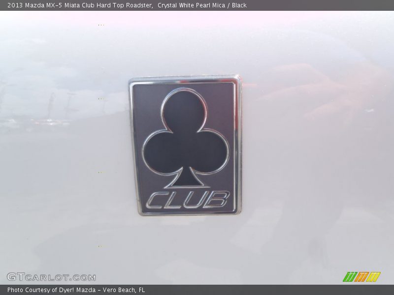  2013 MX-5 Miata Club Hard Top Roadster Logo