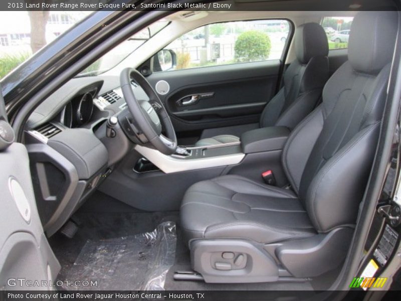 Santorini Black Metallic / Ebony 2013 Land Rover Range Rover Evoque Pure