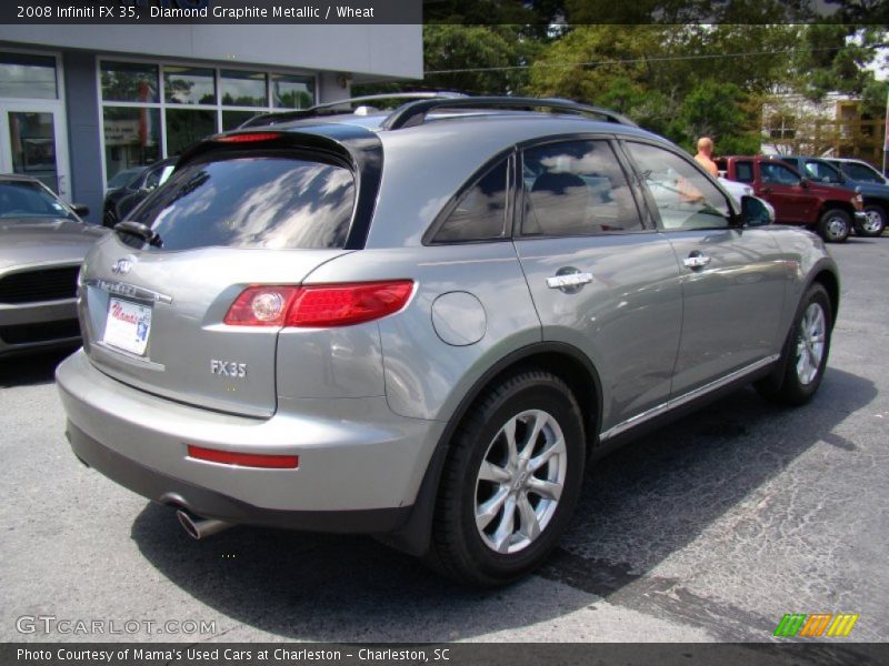 Diamond Graphite Metallic / Wheat 2008 Infiniti FX 35
