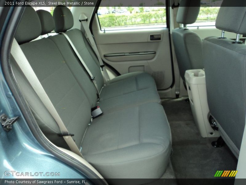 Steel Blue Metallic / Stone 2011 Ford Escape XLS