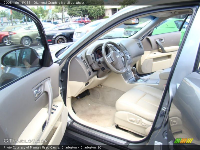 Diamond Graphite Metallic / Wheat 2008 Infiniti FX 35