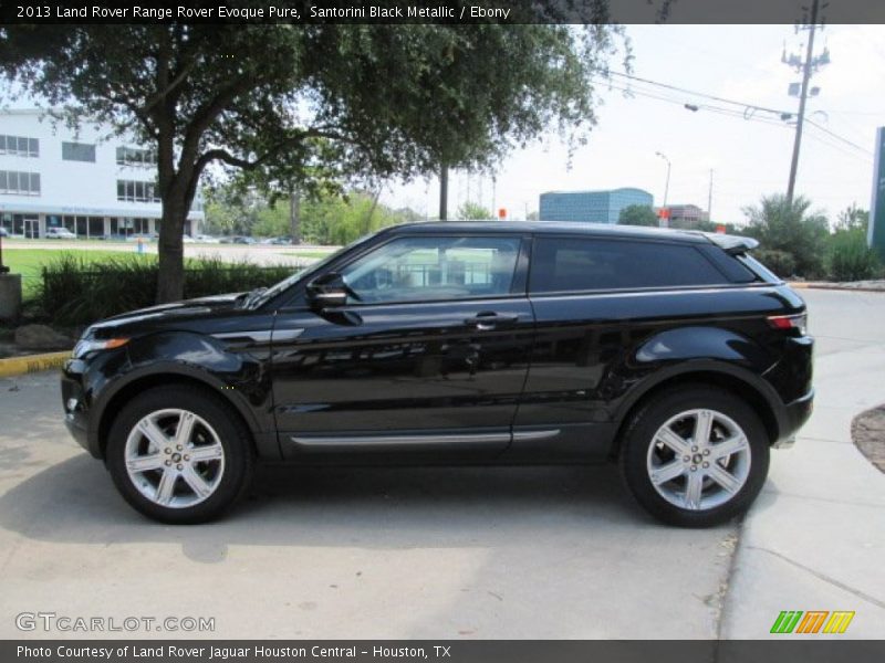  2013 Range Rover Evoque Pure Santorini Black Metallic