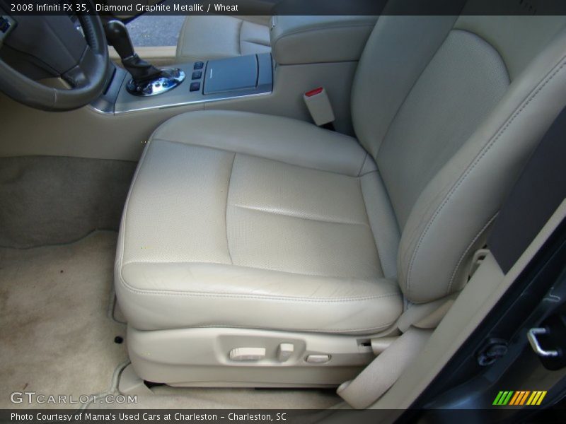 Diamond Graphite Metallic / Wheat 2008 Infiniti FX 35