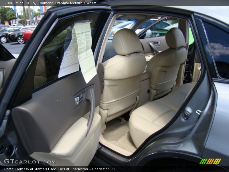 Diamond Graphite Metallic / Wheat 2008 Infiniti FX 35