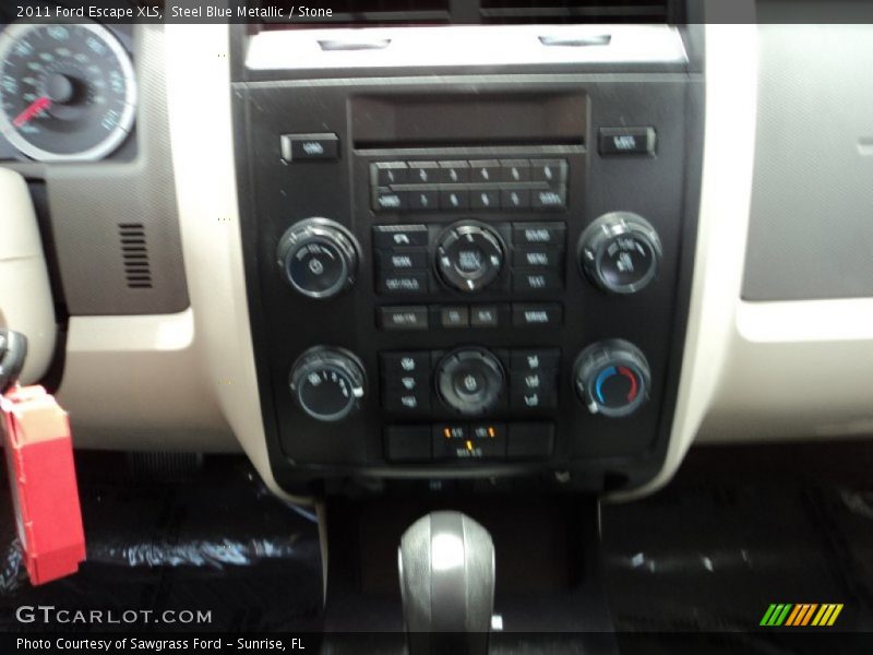 Steel Blue Metallic / Stone 2011 Ford Escape XLS