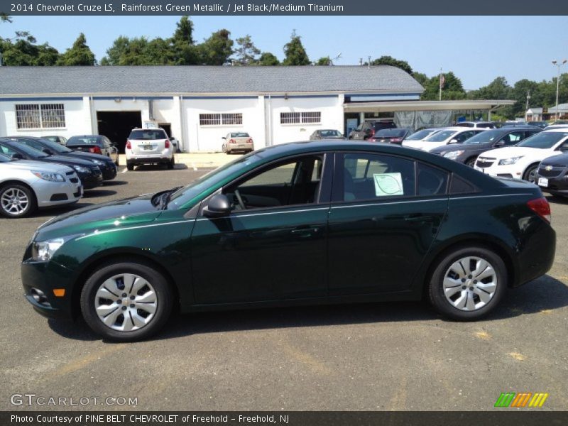  2014 Cruze LS Rainforest Green Metallic