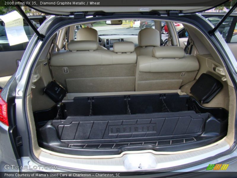 Diamond Graphite Metallic / Wheat 2008 Infiniti FX 35