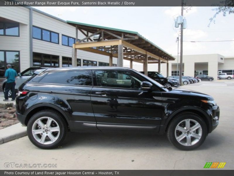 Santorini Black Metallic / Ebony 2013 Land Rover Range Rover Evoque Pure