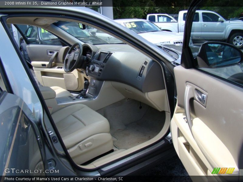 Diamond Graphite Metallic / Wheat 2008 Infiniti FX 35