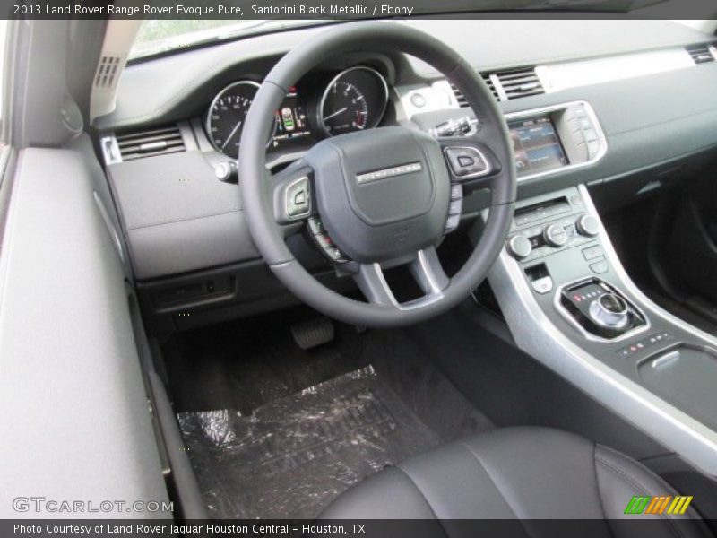 Santorini Black Metallic / Ebony 2013 Land Rover Range Rover Evoque Pure