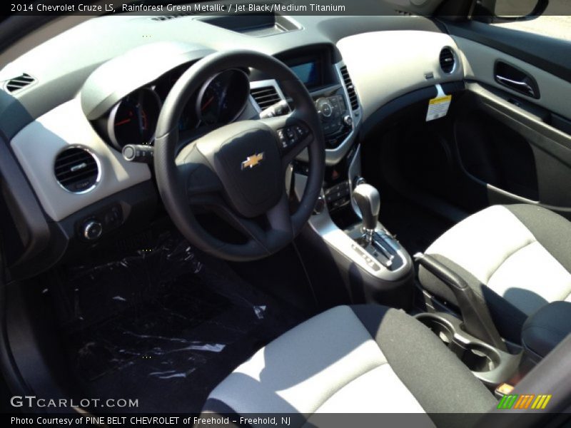 Jet Black/Medium Titanium Interior - 2014 Cruze LS 
