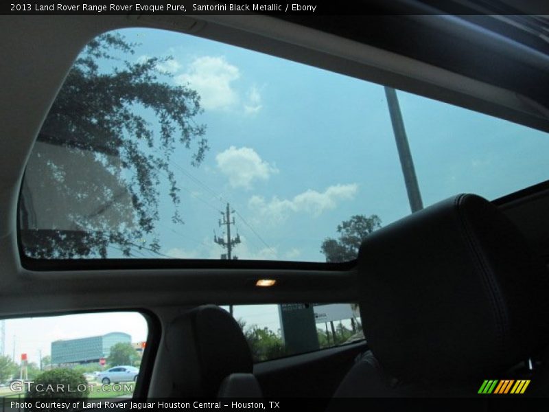 Santorini Black Metallic / Ebony 2013 Land Rover Range Rover Evoque Pure